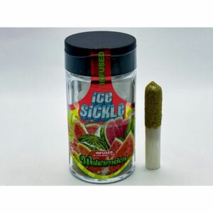 Cali Cool Wave Watermelon Hybrid Pre-Rolls – 4 Pack Ice Sickle Edition